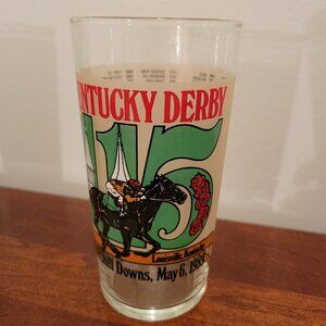1989 Kentucky Derby Mint Julep glass #115